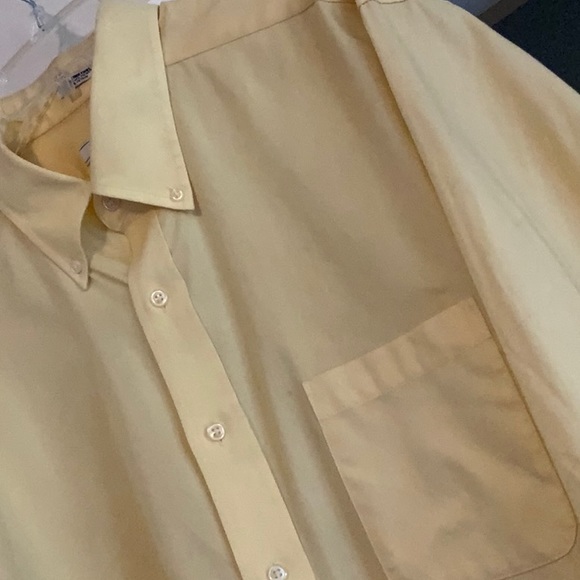 Izod 17 -34-35  yellow men’s shirt - Picture 2 of 5